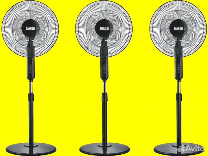 Вентилятор бесшумный Zanussi ZFF-907 напольный