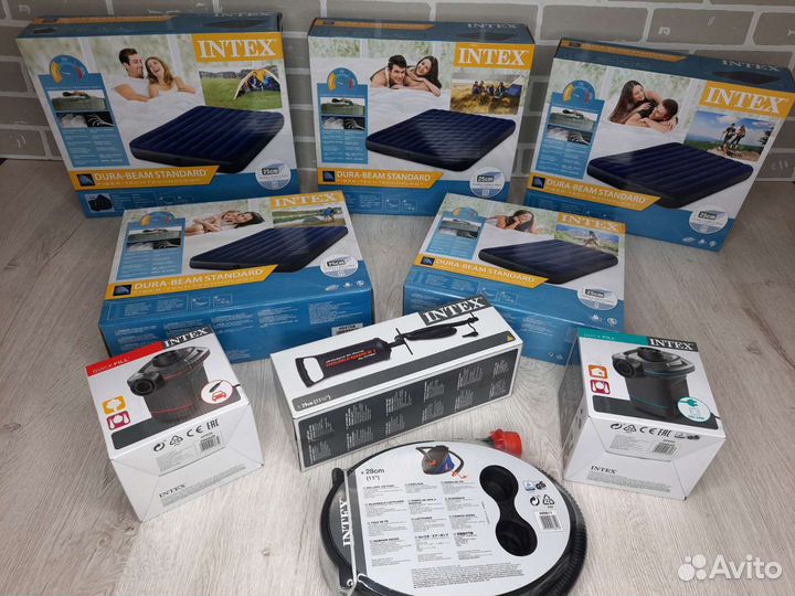 Надувной Матрас Intex