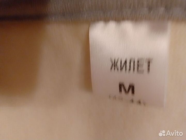 Жилетка искусственный мех, размер M