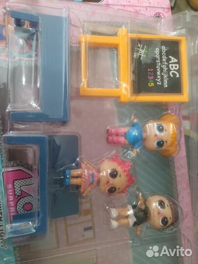 Куклы Лол набор школа (не свет планшета)