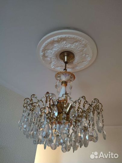 Люстра хрустальная