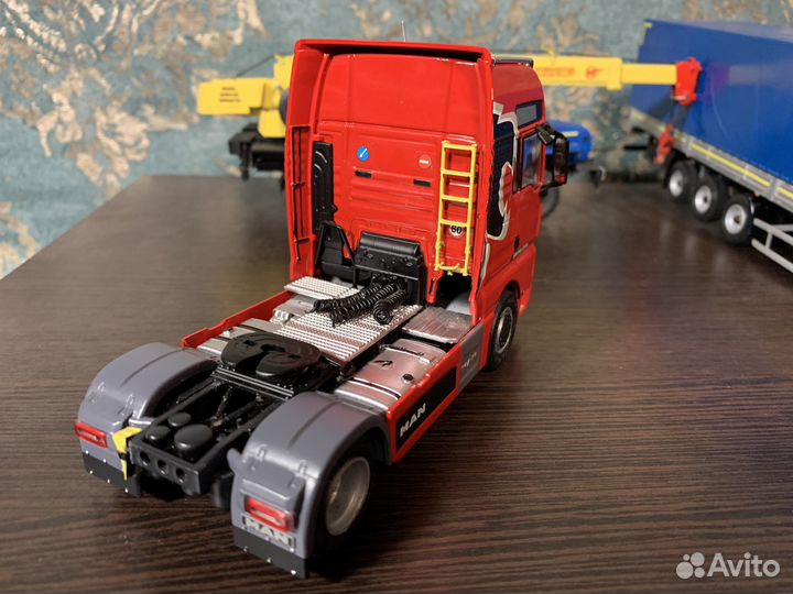 1:43 сцепки. евро тягачи mercedes/ man