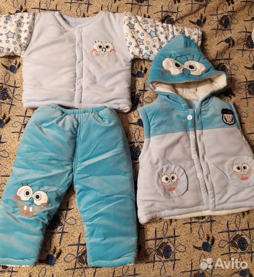 Костюм теплый детский
