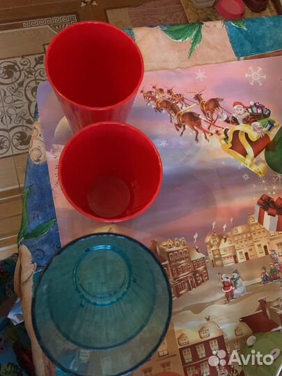 Пластиковые стаканы многоразовые