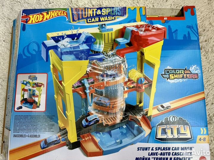 Hot wheels автомойка