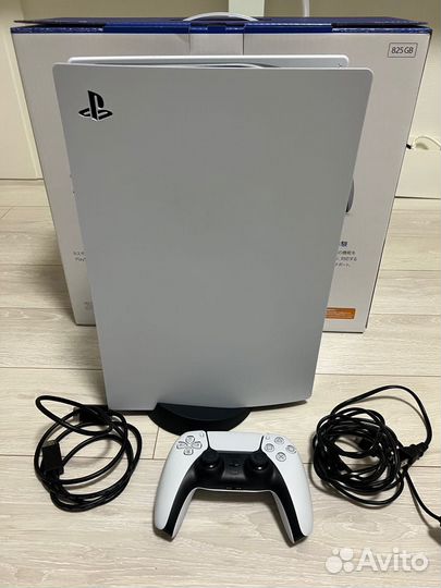 Sony playstation 5 ps5 с дисководом + 2 игры