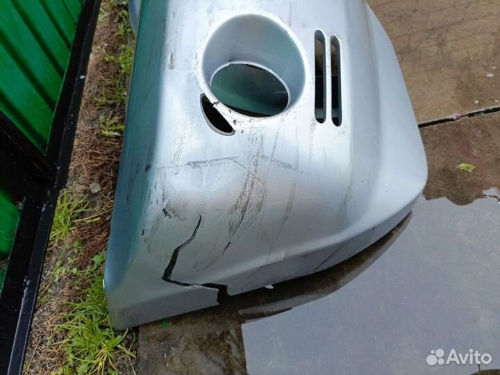 Бампер на Митсубиси Паджеро 3