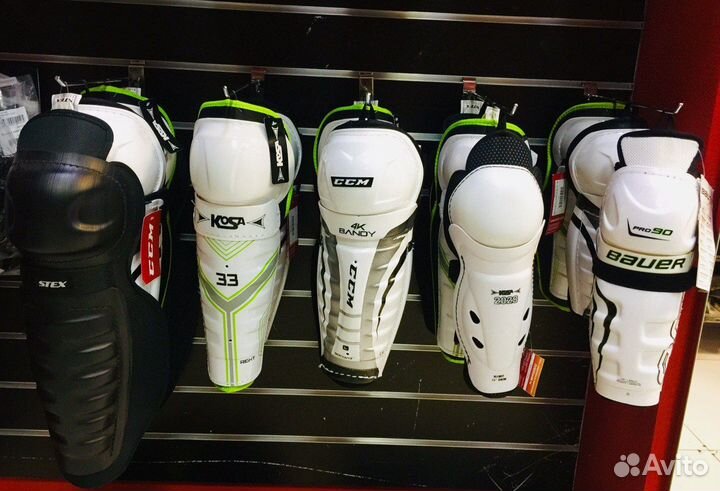 Щитки бенди: stex, kosa, CCM, bauer