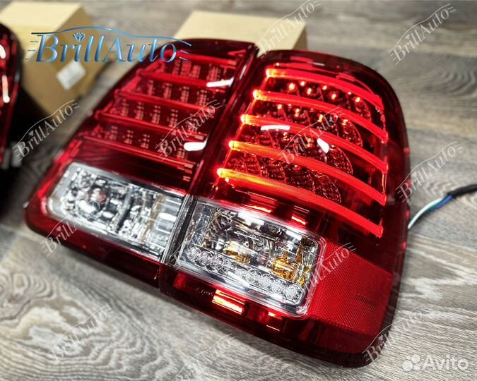 Задние фары Land Cruiser 100 LED стиль Lexus