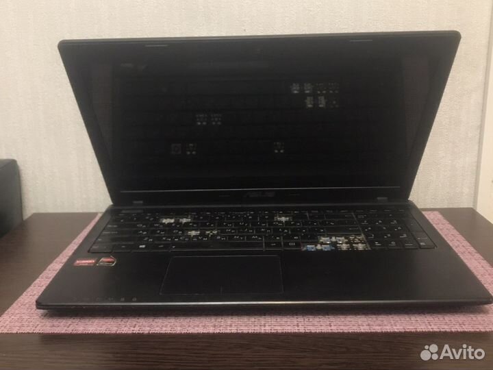 Ноутбук Asus x55u в разборе