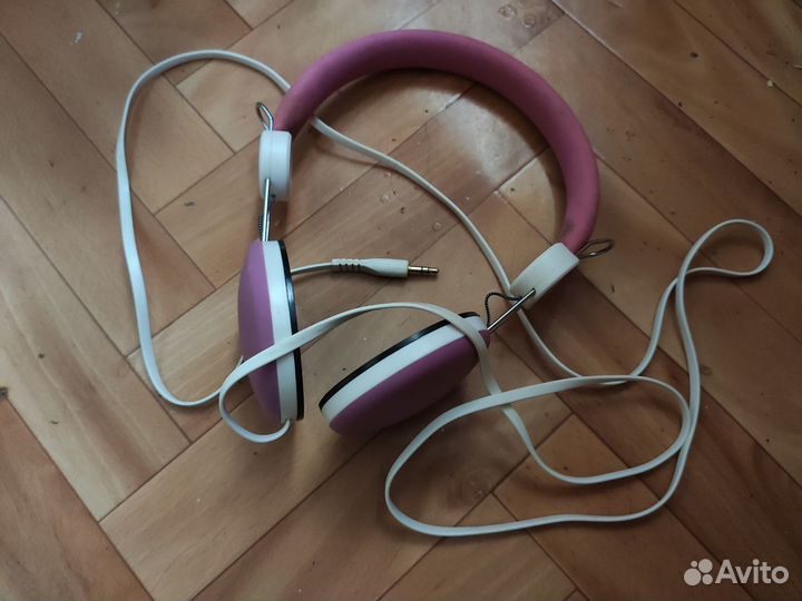 Наушники проводные, кубики