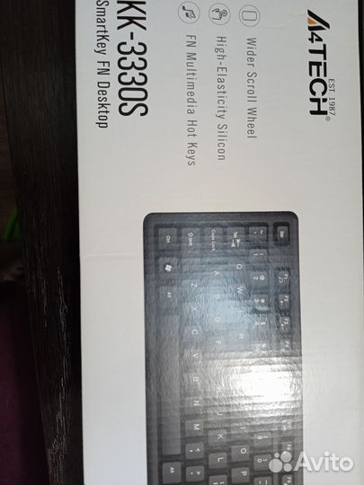 Комплект клавиатура +мышь А4 tech KK-3330S