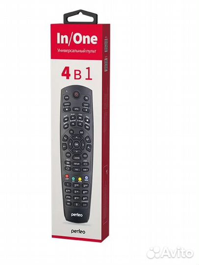 Универсальный пульт ду perfeo 4 в 1