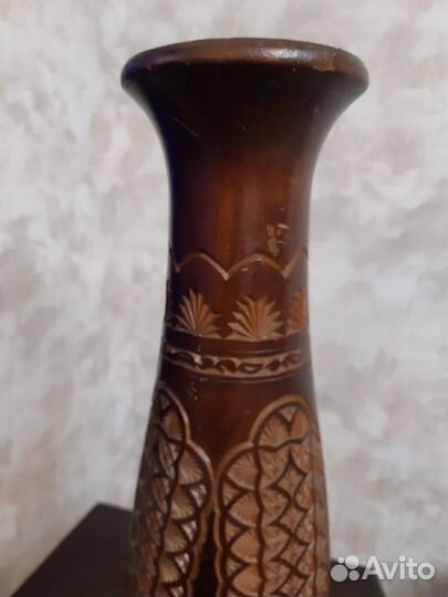 Ваза деревянна ручная работа