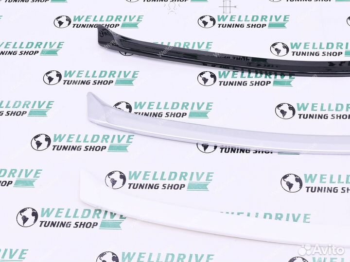 Лип спойлер Honda Accord 8 Type S стиль