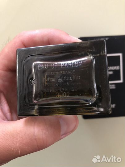 Мужская туалетная вода dior homme intense