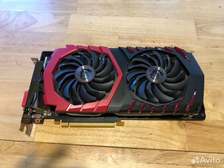 Видеокарта MSI 1070 8 гб (GTX 1070 gaming Х)