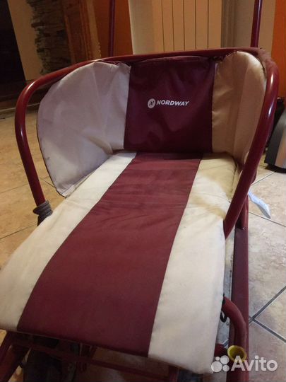 Коляска санка