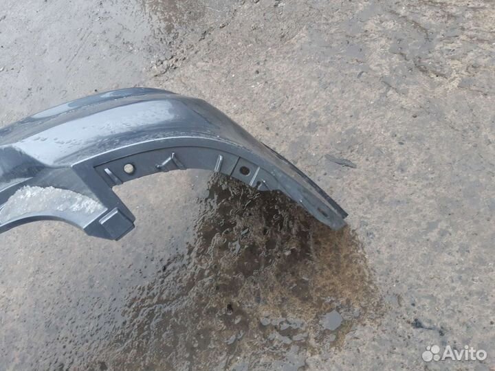 Бампер задний Киа Рио x-line