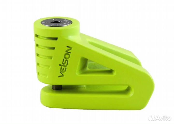 Навесной замок для мотоцикла DX7 Green