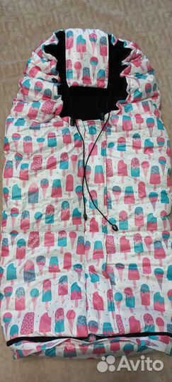 Конверт в коляску демисезонный