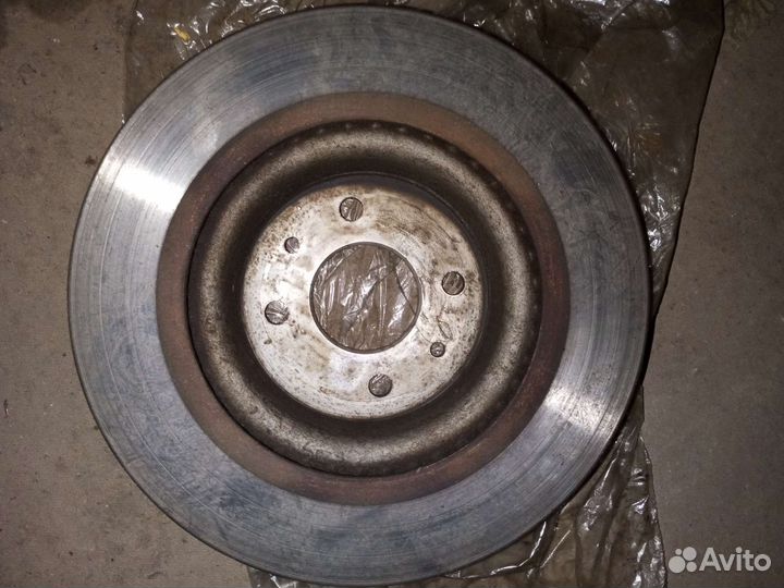 Тормозные диски 284 мм ваз