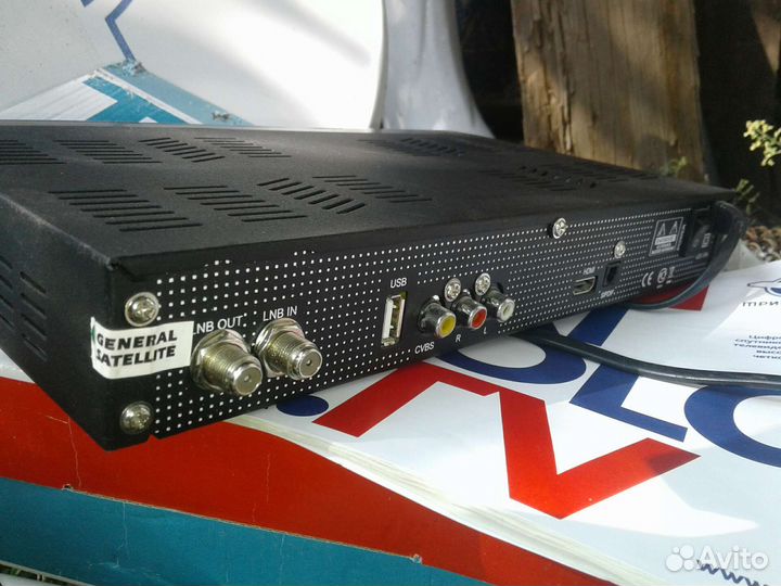 Ресивер триколор и 3шт тарелки