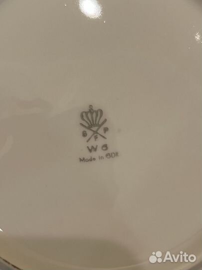 Столовый сервиз мадонна гдр на 6 персон