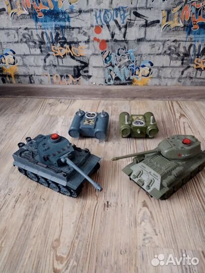 Игрушки на р/у Танки