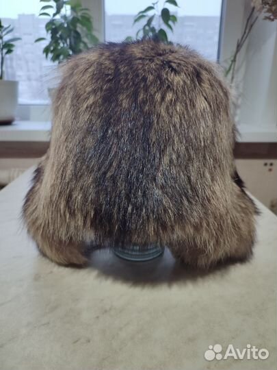 Шапка ушанка мужская Енот
