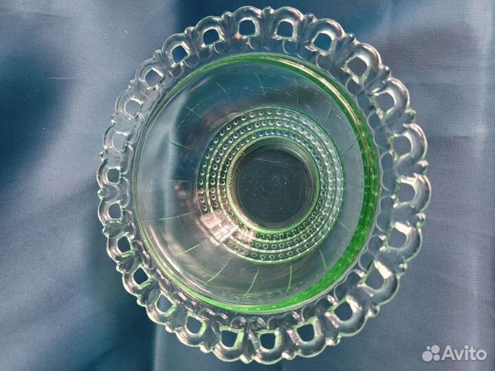 Тарелка и масленка от сервиза Ажурный