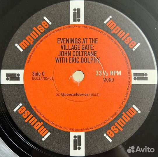 Виниловая пластинка Coltrane, John; Dolphy, Eric