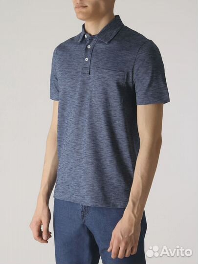 Поло хлопковое Canali