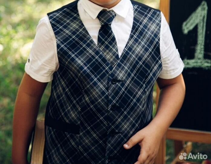 Жилет школьный для мальчика
