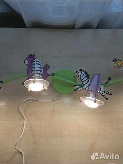 Светильник детский настенный 4 лампы