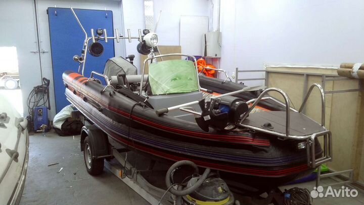 Установка якорной лебедки