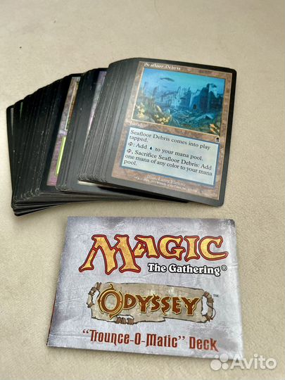 MTG колода карт Odyssey 2001 год