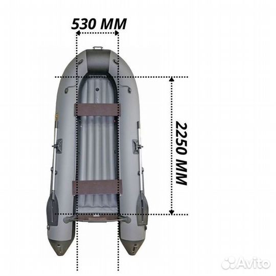 Лодка пвх Муссон 3200 нд