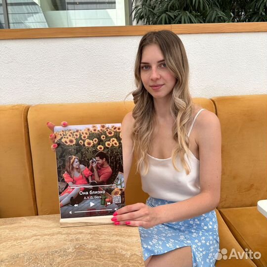 Фоторамка с песней / подарок