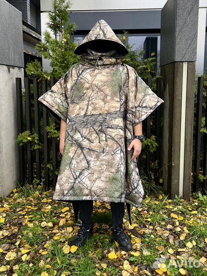 Накидка пончо военный