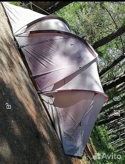Палатка туристическая 4 местная бу