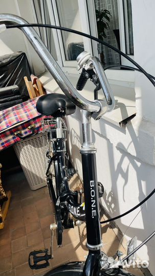 Велосипед складной с багажником