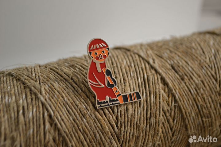 Значок хоккей (Спартак Х Динамо)