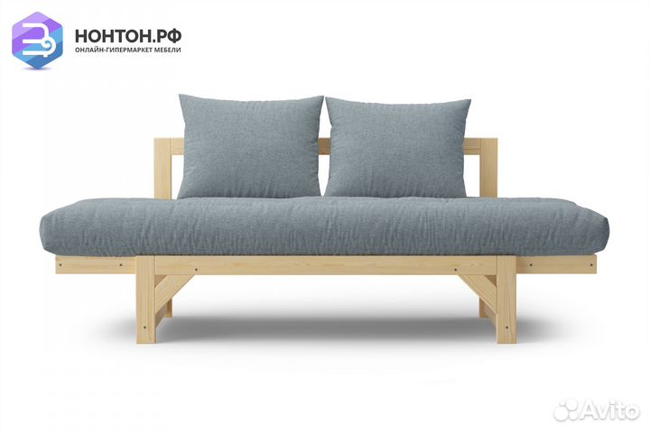 Диван Амбер рогожка Laguna темно-серый