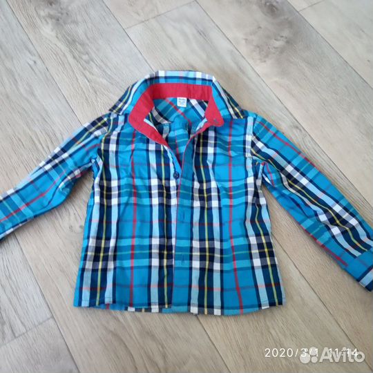 Рубашка на 1-3 года
