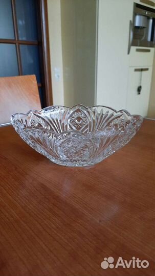 Вазы Конфетницы Салатники Гусь хрустальный