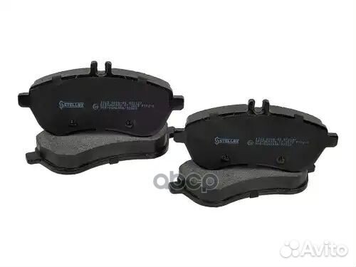 1312 000B-SX колодки дисковые п. с антискрип. пл