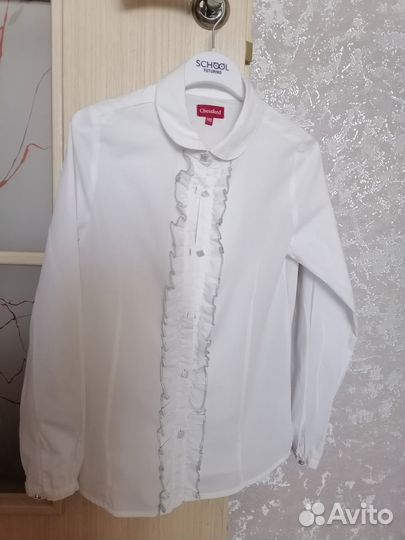 Блузка школьная нарядная