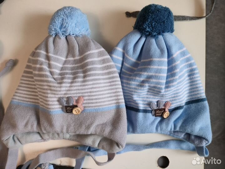 Шапка для мальчика 0-2 г