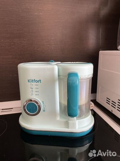 Пароварка блендер kitfort